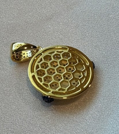 LOL Emoji CZ Pendants – Gold or Silver