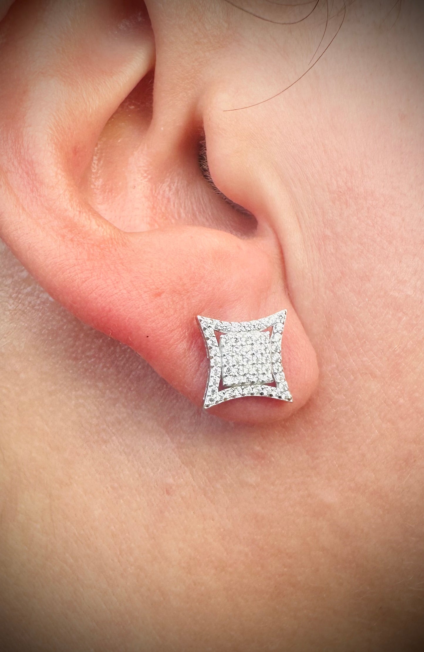 Silver Kite Earrings - Style 1