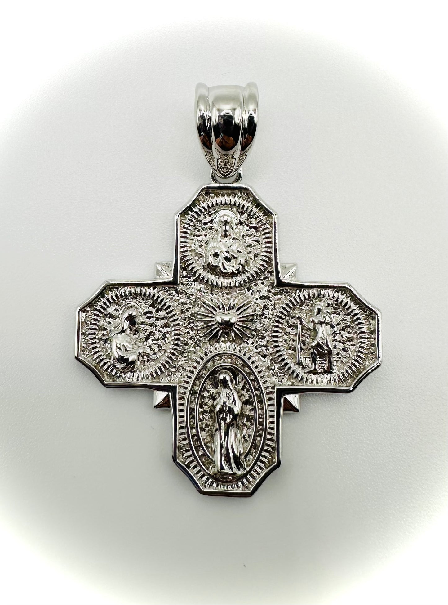 Four Way Cross Pendant – Handmade Medallion
