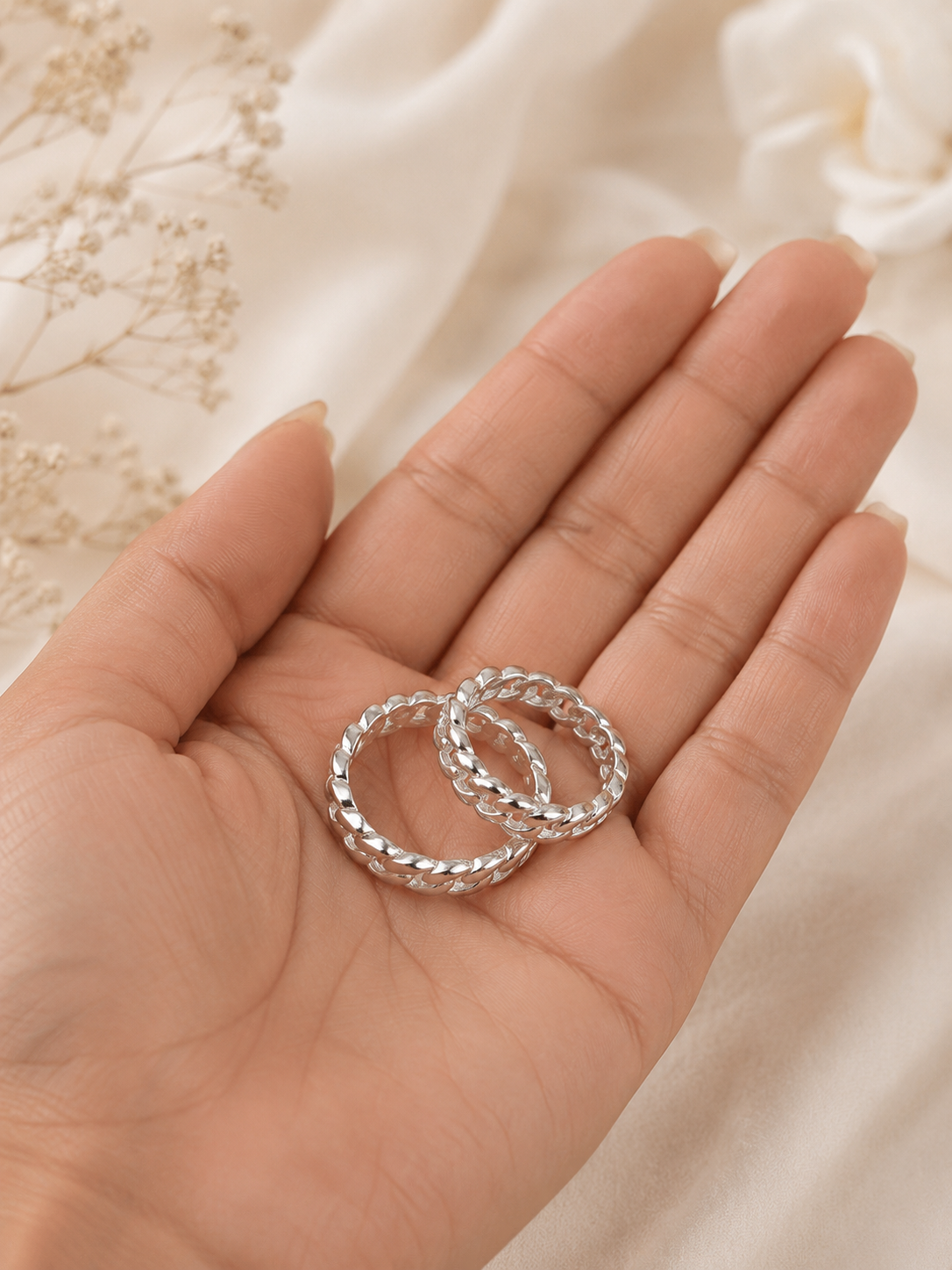 VIP 6mm Miami Cuban Link Ring (Sterling Silver, Unembellished Band)