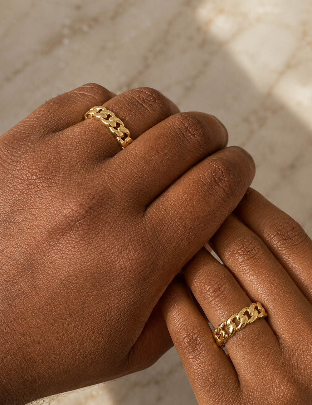 6mm Miami Cuban Band Ring (14k Gold Vermeil & 925 Silver)