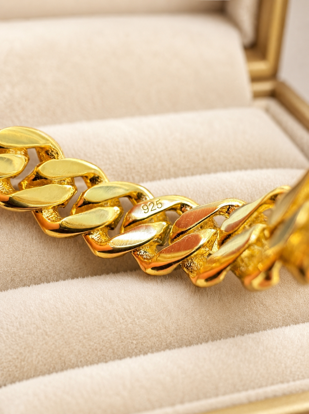 Wonderful Cuban Gold Ring