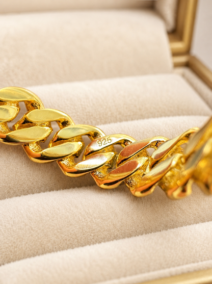 Wonderful Cuban Gold Ring