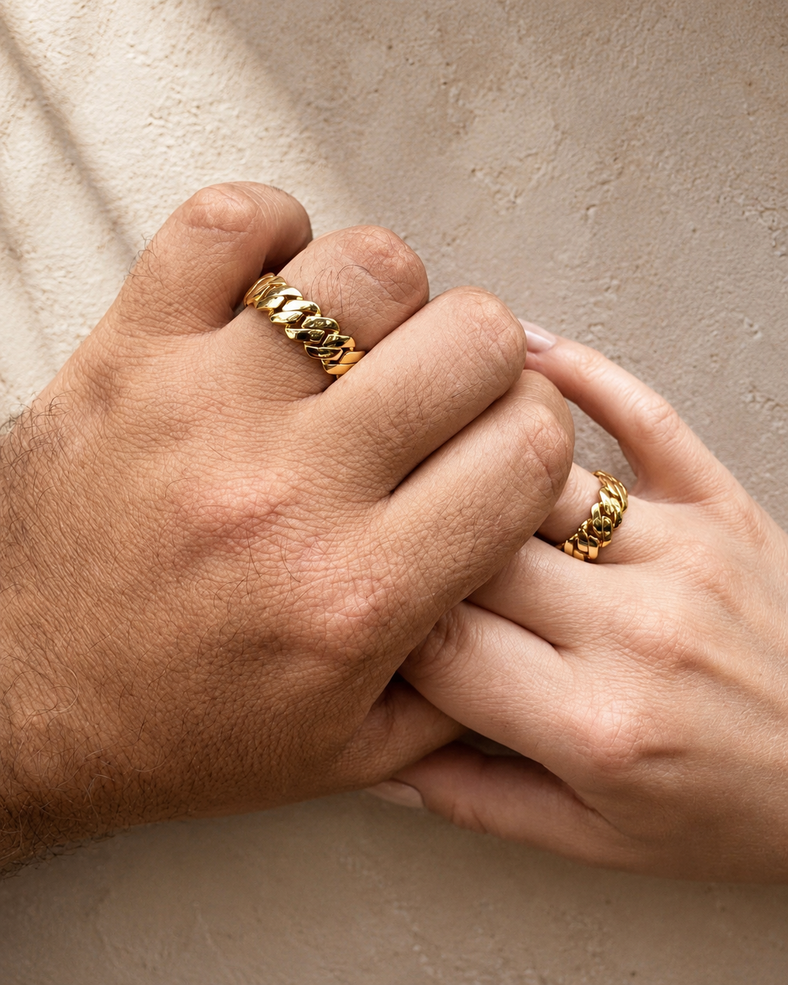 Wonderful Cuban Gold Ring
