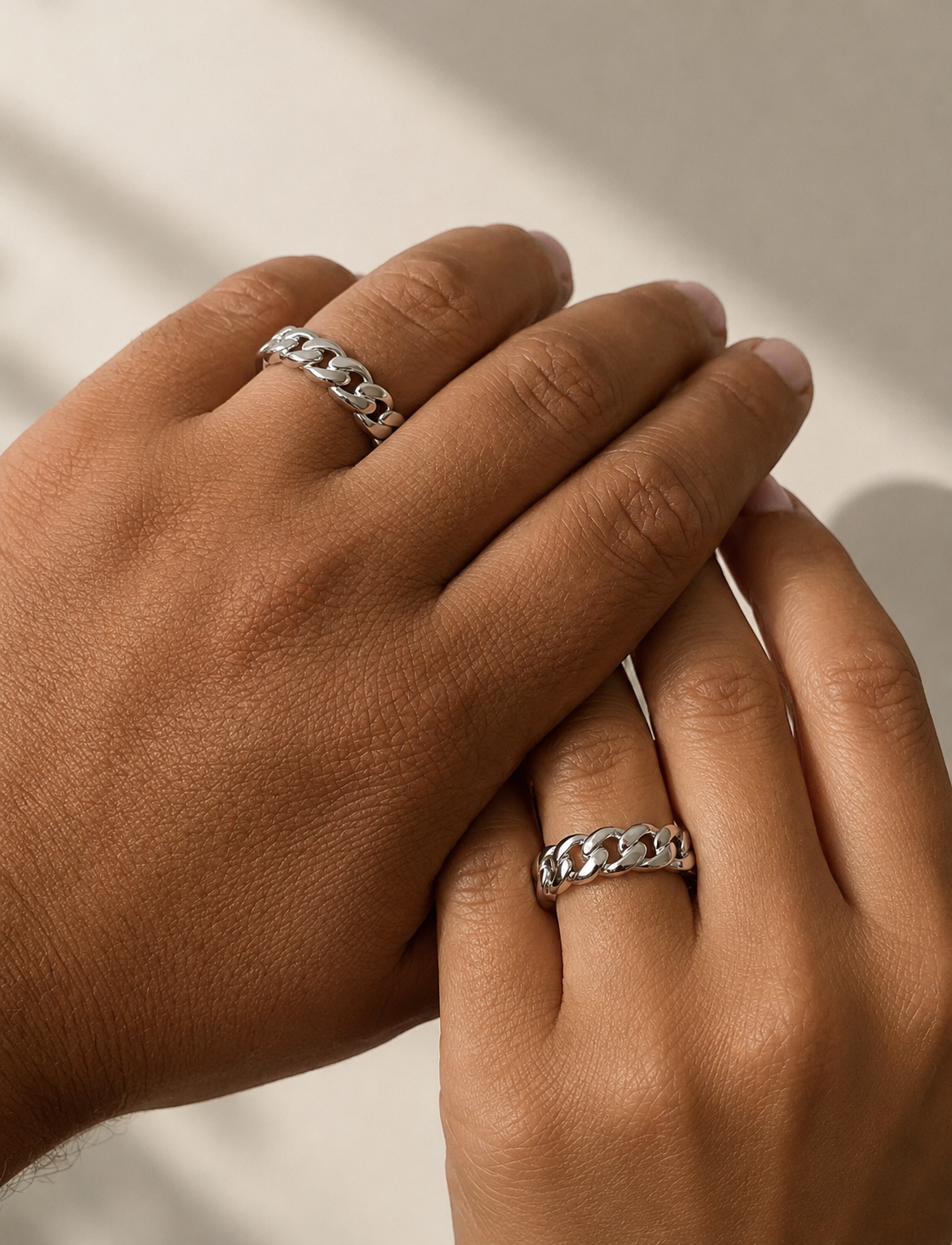 VIP 6mm Miami Cuban Link Ring (Sterling Silver, Unembellished Band)