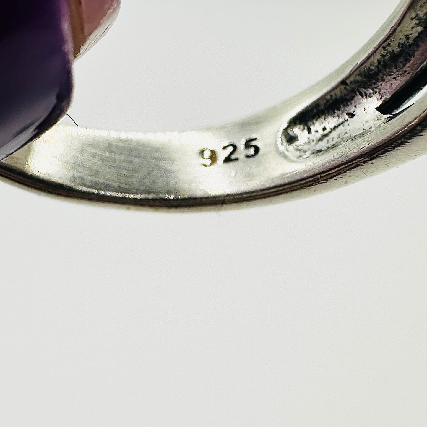 Women's Oxidized Silver Sun & Moon Ring – Sizes 5-10