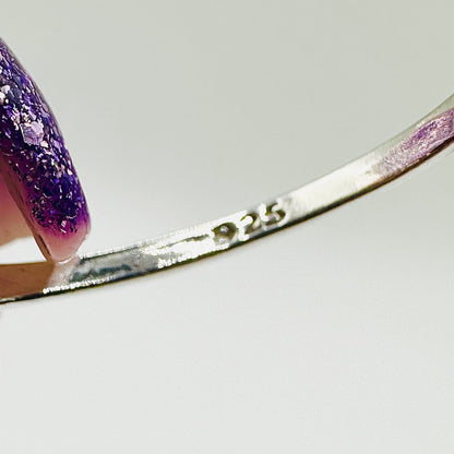 Crescent Moon and Star Ring – 3 Finishes, Sizes 5-10