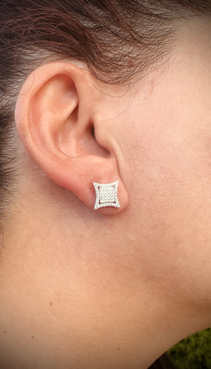 Silver Kite Earrings - Style 1