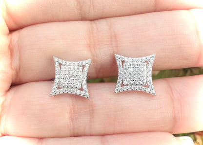 Silver Kite Earrings - Style 1