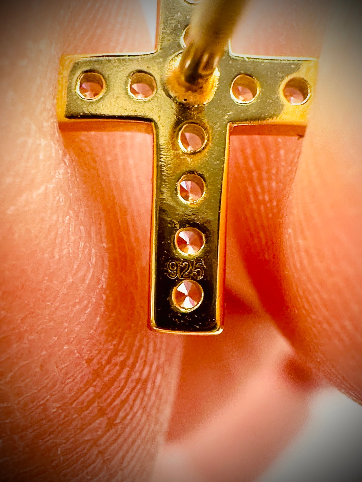 Tiny Cross Earrings – Gold or Silver