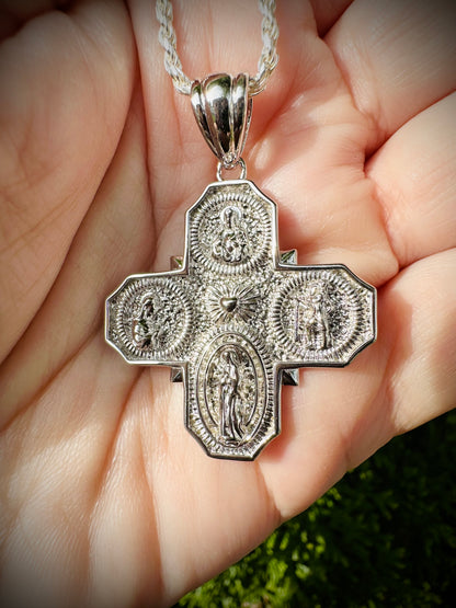 Four Way Cross Pendant – Handmade Medallion
