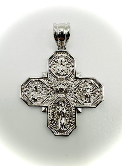 Four Way Cross Pendant – Handmade Medallion