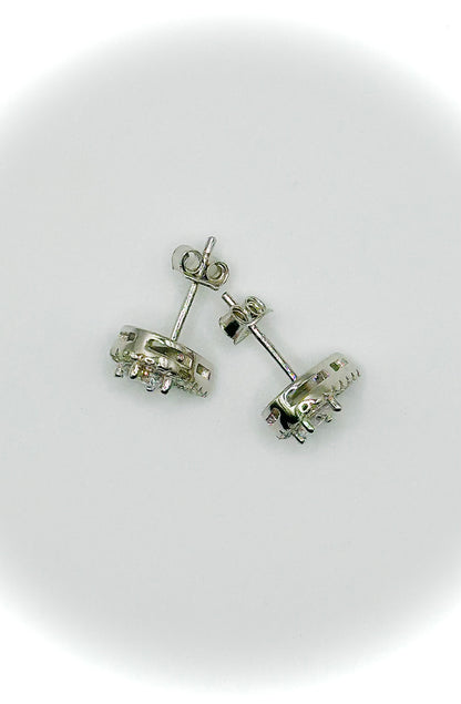 Women's Iced Out Tear Drop Earrings – 3 Finishes