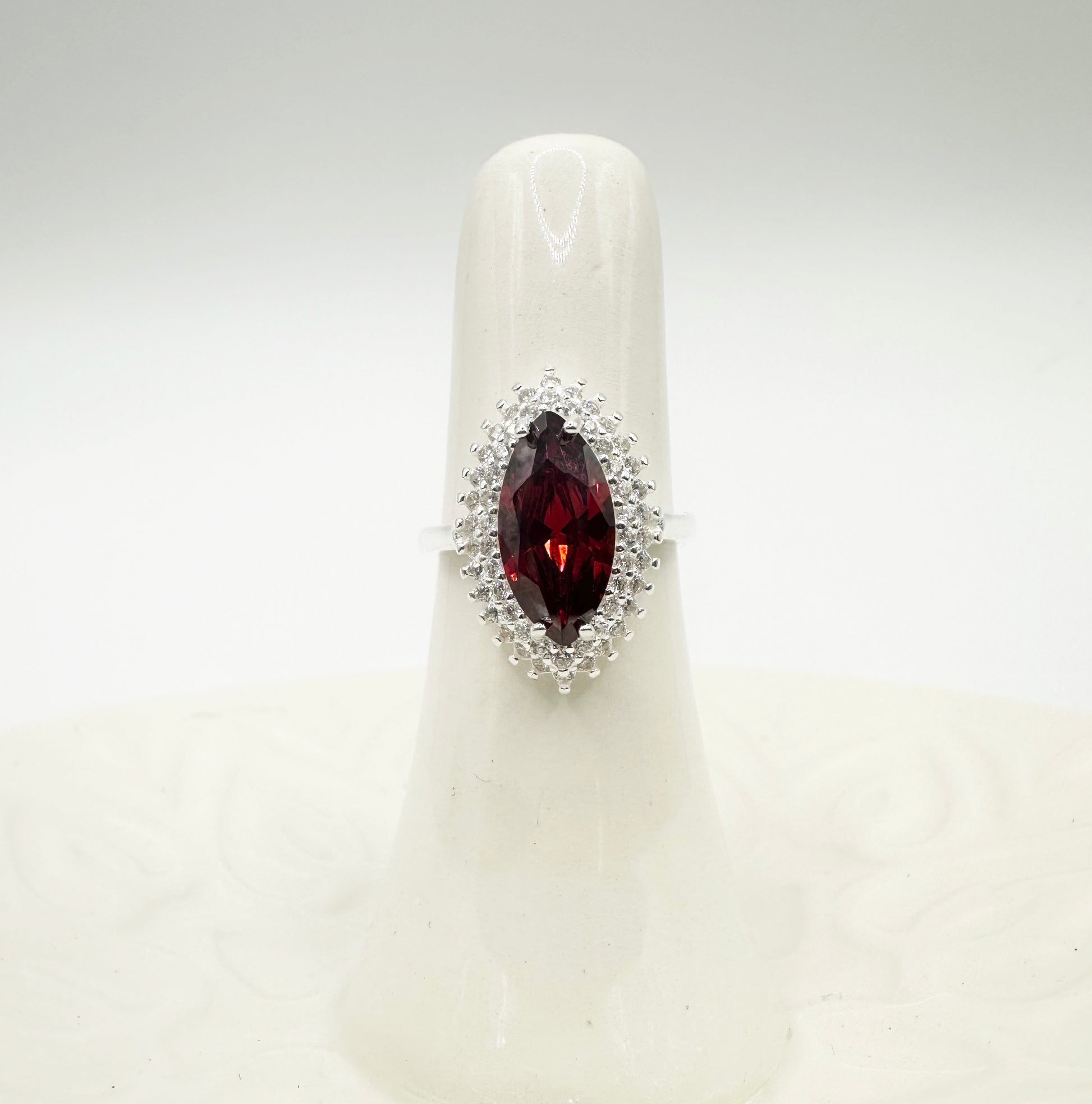 Ruby Marquise Ring