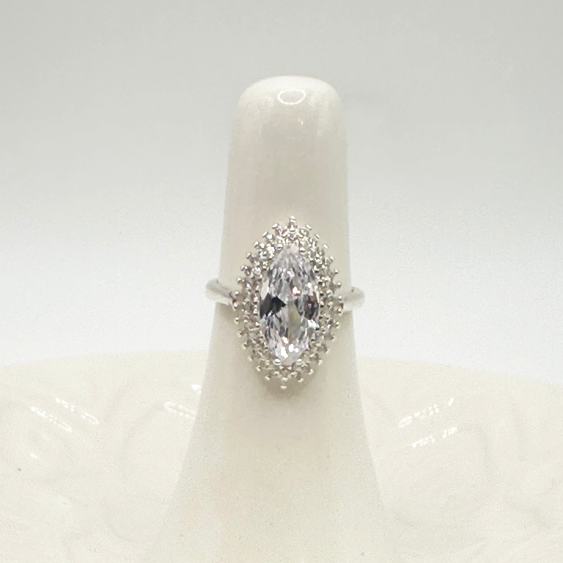 Clear Marquise Simulated Diamond