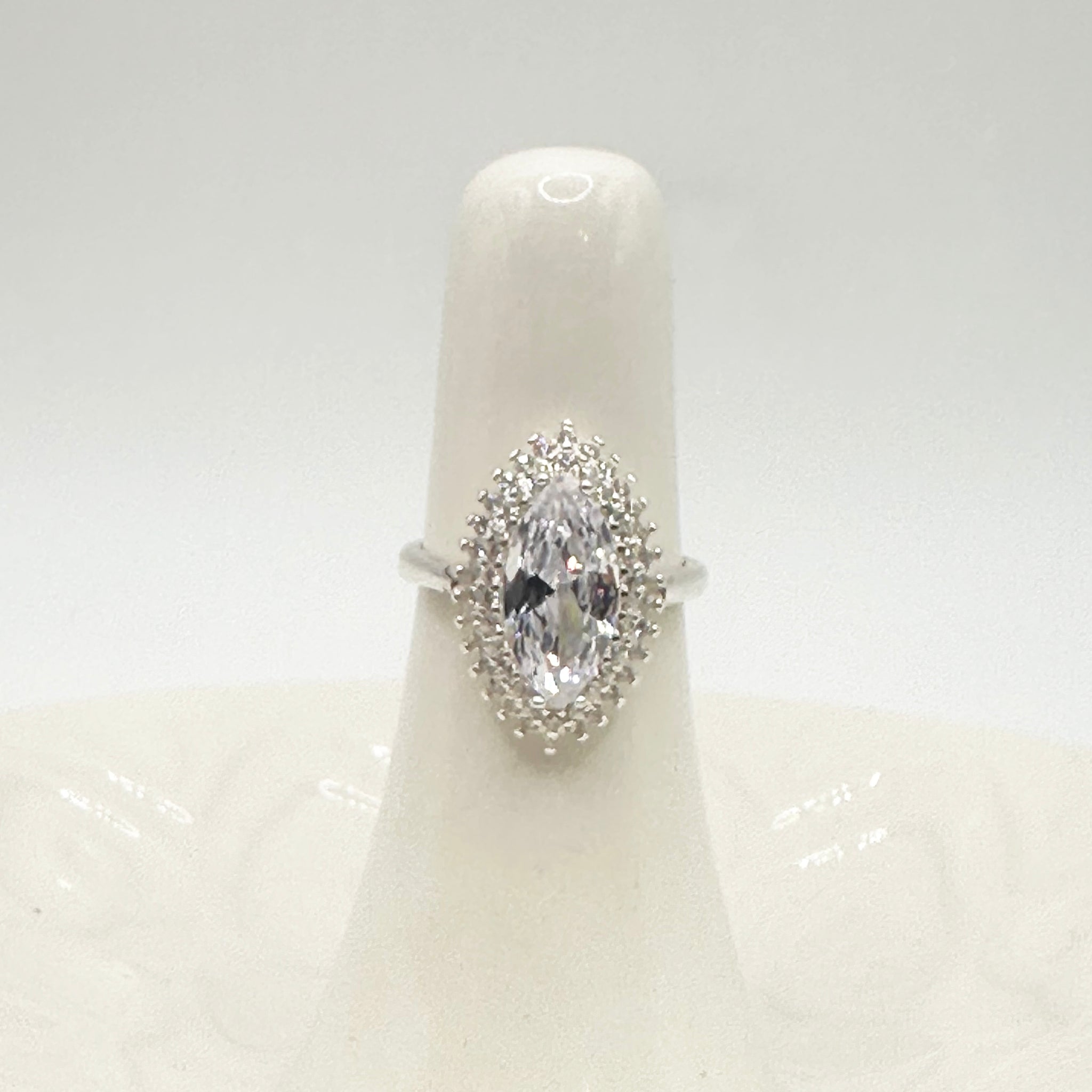 Clear Marquise Simulated Diamond